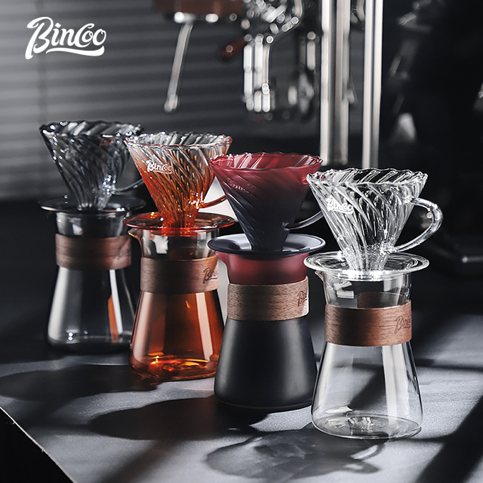 Coffee Equipment Set - Bincoo Pour Over Coffee Maker Set