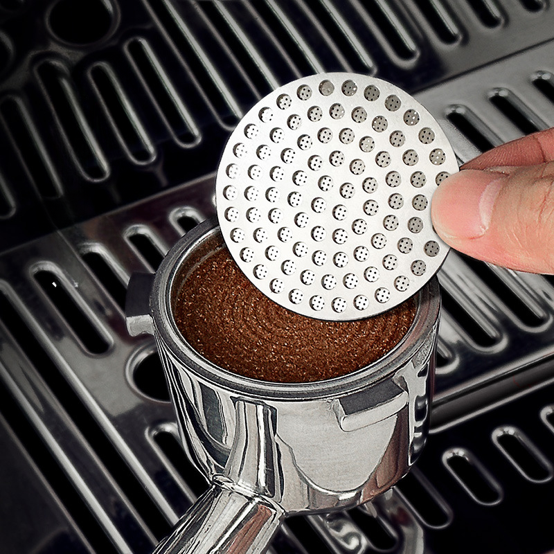 Puck Screen Mesh - 51/53/58mm Reusable Coffee Filter Screen Heat
