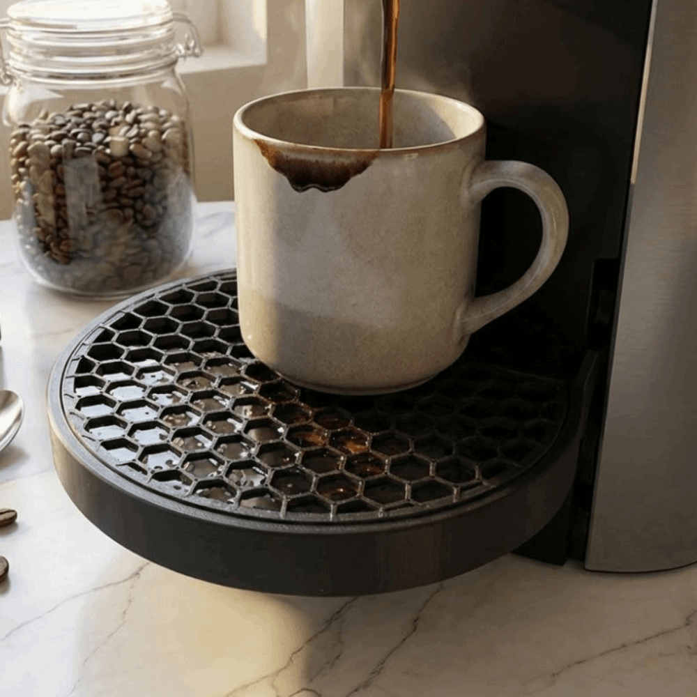 Coffee Equipment Tray - Honeycomb Hole Coffee Machine Drip Tray