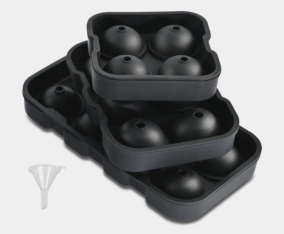 Coffee Equipment Tray - Ice Cube Tray Silicone Ice Ball