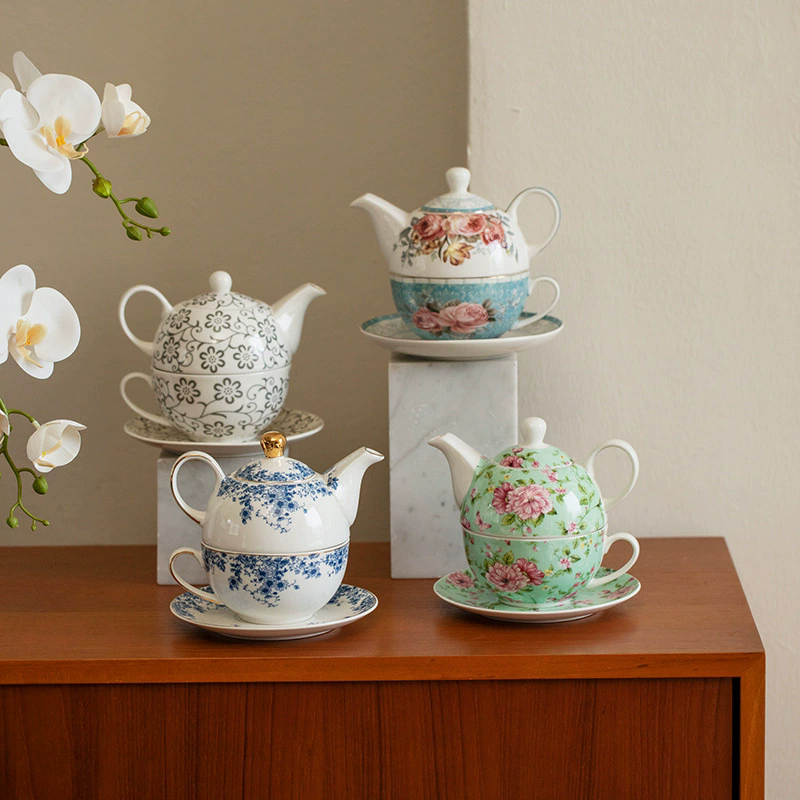 Coffee Equipment Set - Flower Teapots,Coffee Pot,Mother Child Pots,One Pot