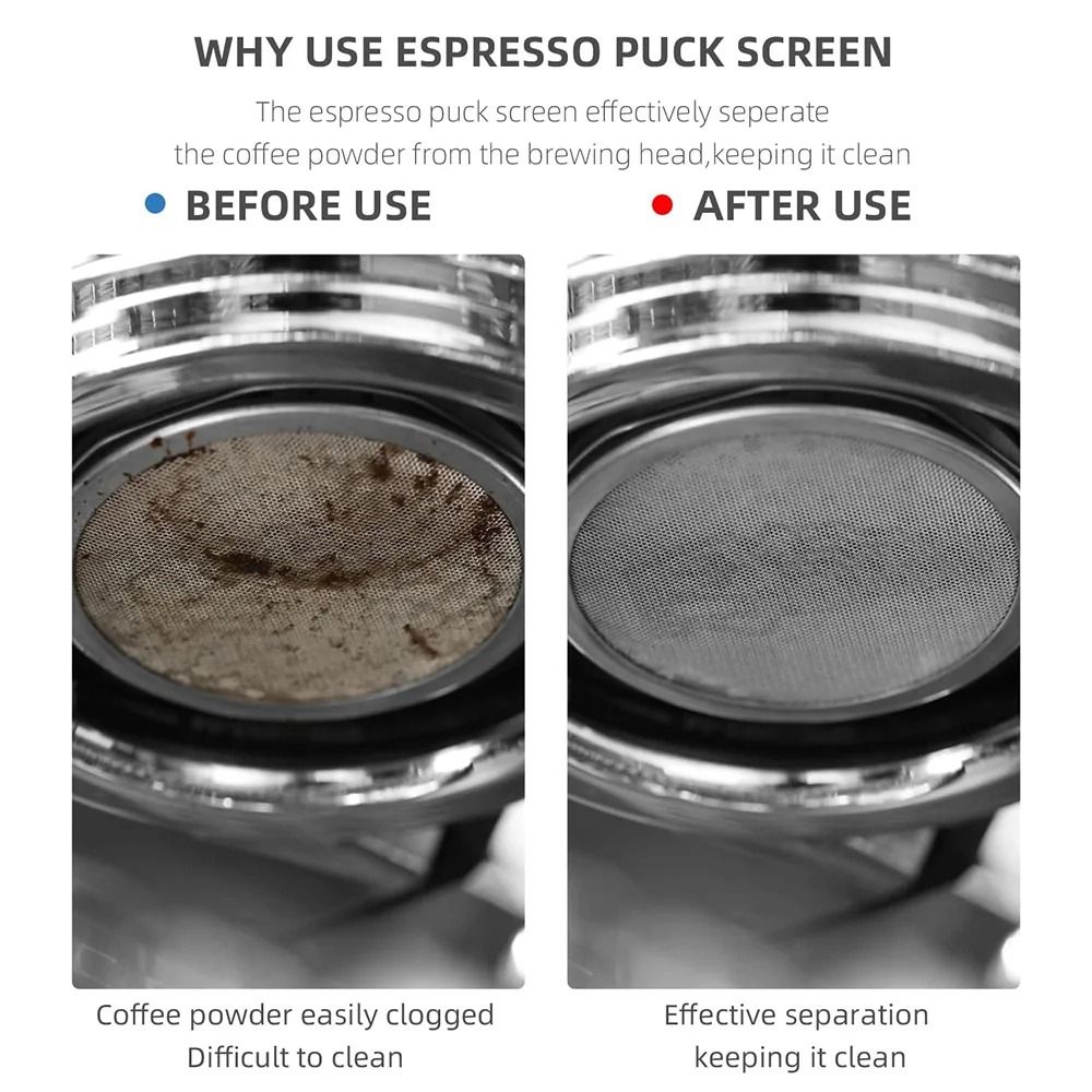 51/53/58mm Coffee Filter Scree - Puck Screen Mesh 리뷰 및 가격