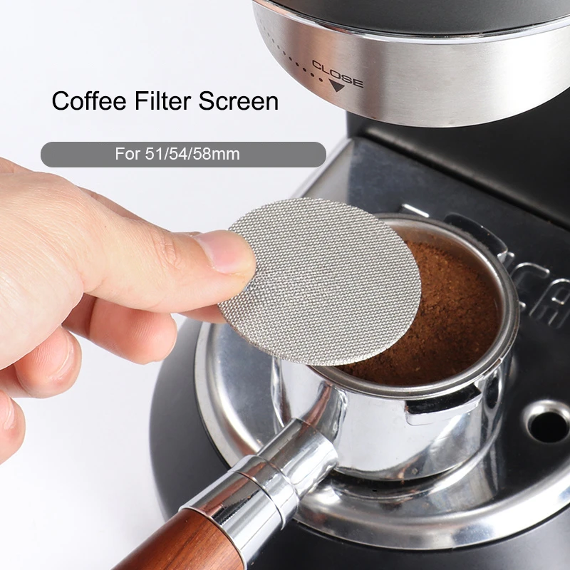 51/53/58mm Reusable Coffee Fil - Puck Screen Mesh 리뷰 및 가격