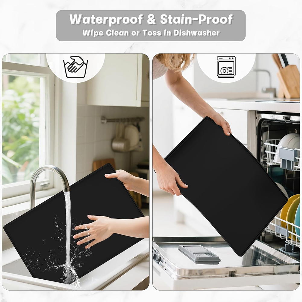 Solid Color Drying Mat Waterpr - Coffee Equipment Tray 리뷰 및 가격