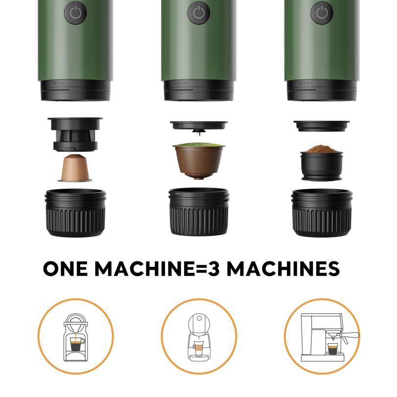 Portable Espresso Machine 3-in - Coffee Equipment Set 리뷰 및 가격