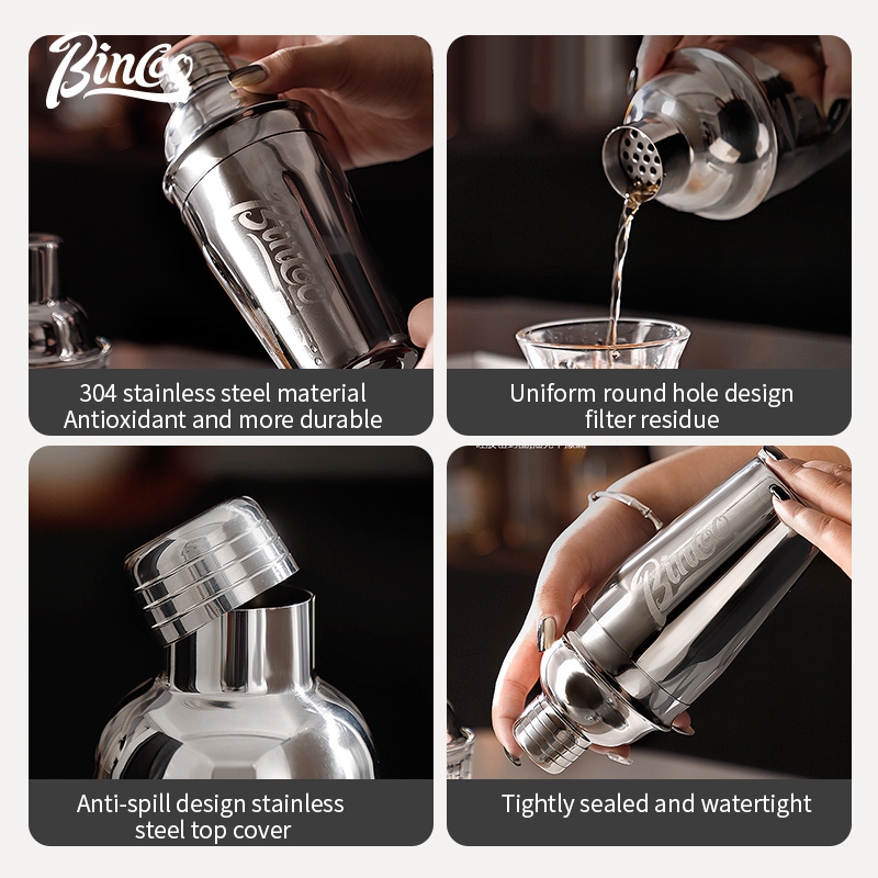 BINCOO Stainless Steel Shaker  - Coffee Equipment And Tools 리뷰 및 가격
