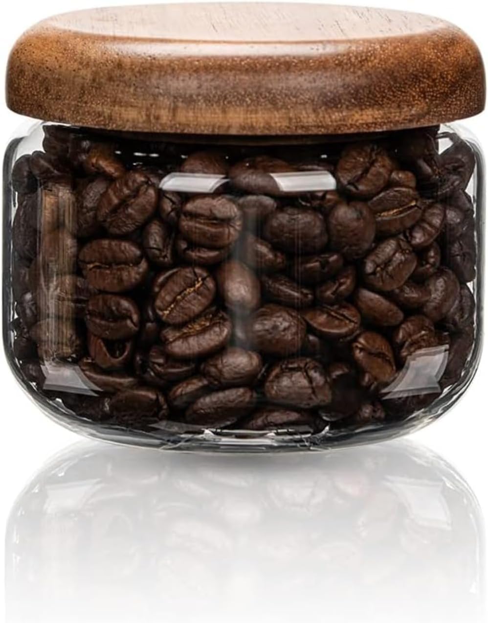Glass Food  Containers with Wo - Coffee X 리뷰 및 가격