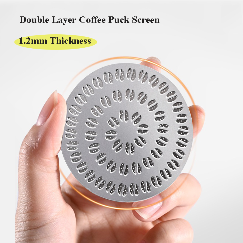 51/53/58mm Double Layer Coffee - Puck Screen Mesh 리뷰 및 가격