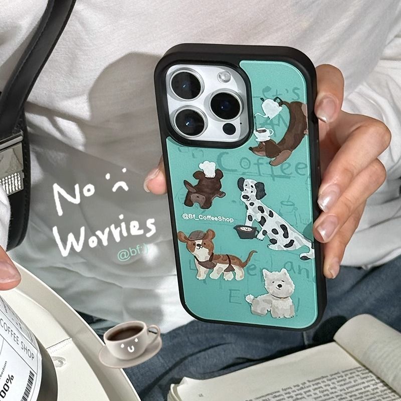 Cute Coffee Shop Puppy Waterco - Coffee X 리뷰 및 가격