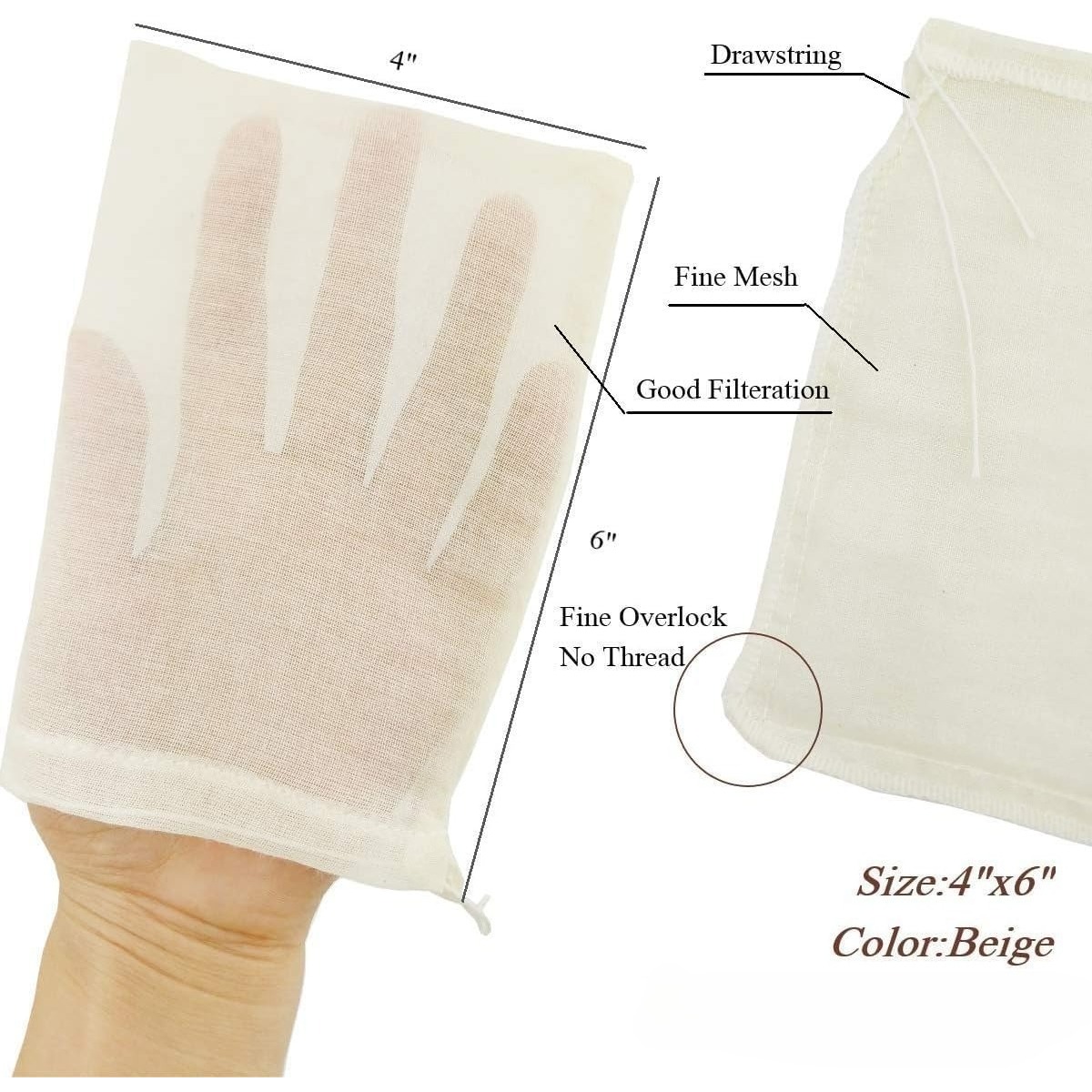 X-Small Reusable Cotton Filter - Coffee X 리뷰 및 가격