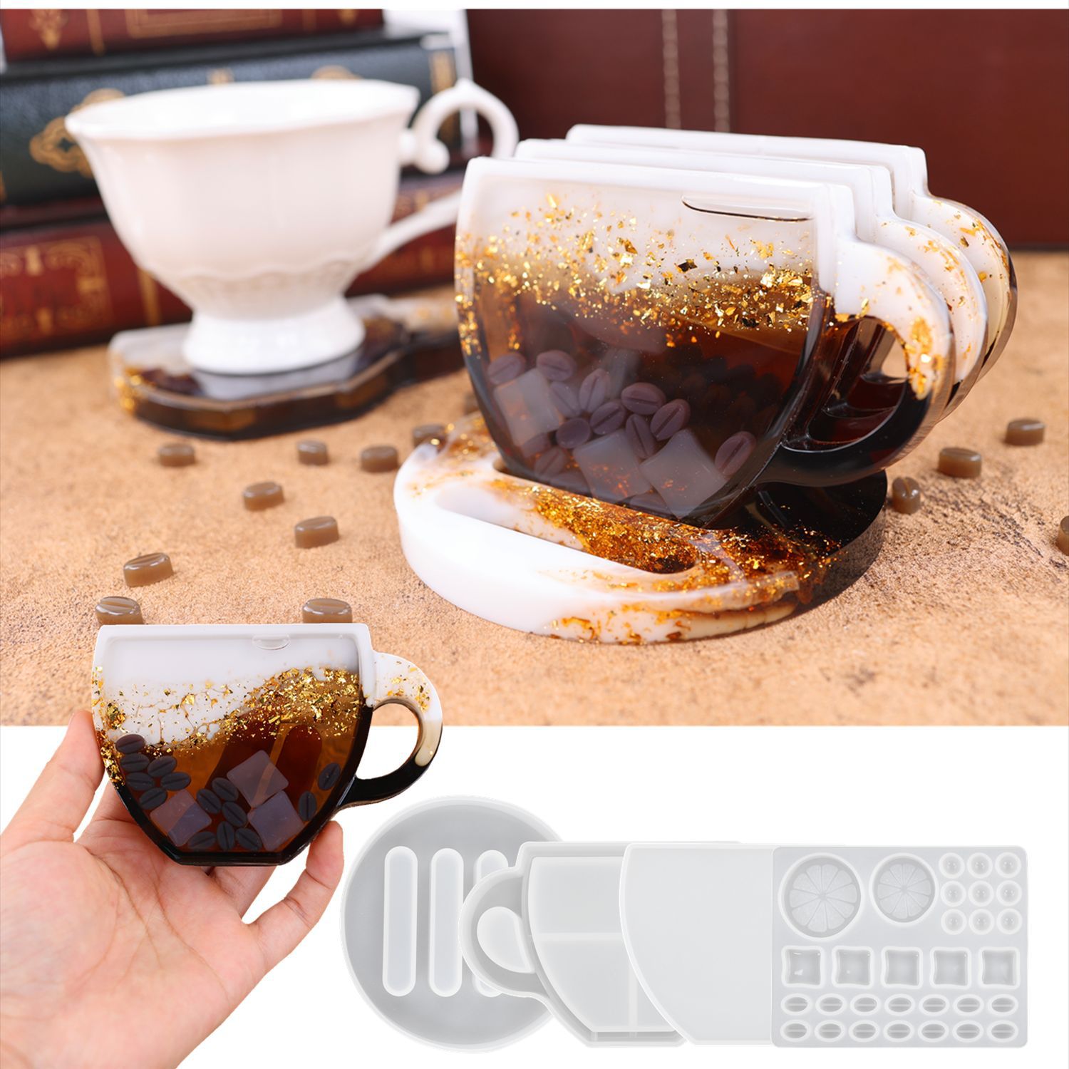 DIY Epoxy Resin Mold Quicksand - Coffee Equipment Tray 리뷰 및 가격