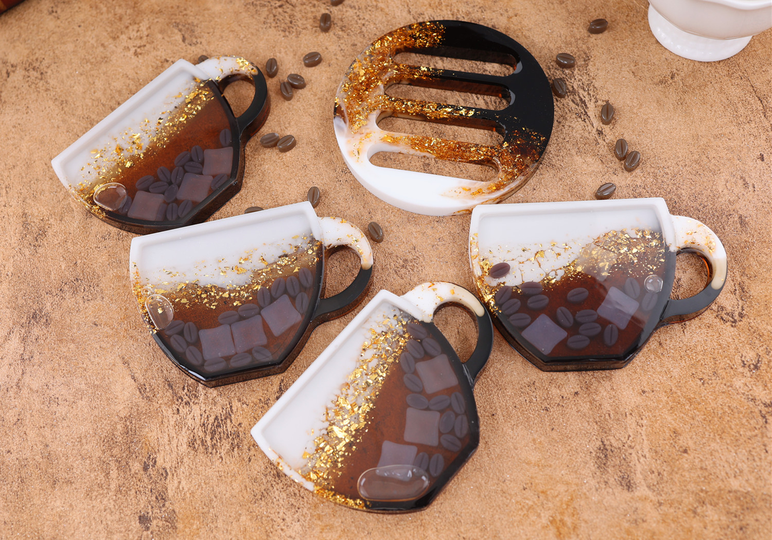DIY Epoxy Resin Mold Quicksand - Coffee Equipment Tray 리뷰 및 가격