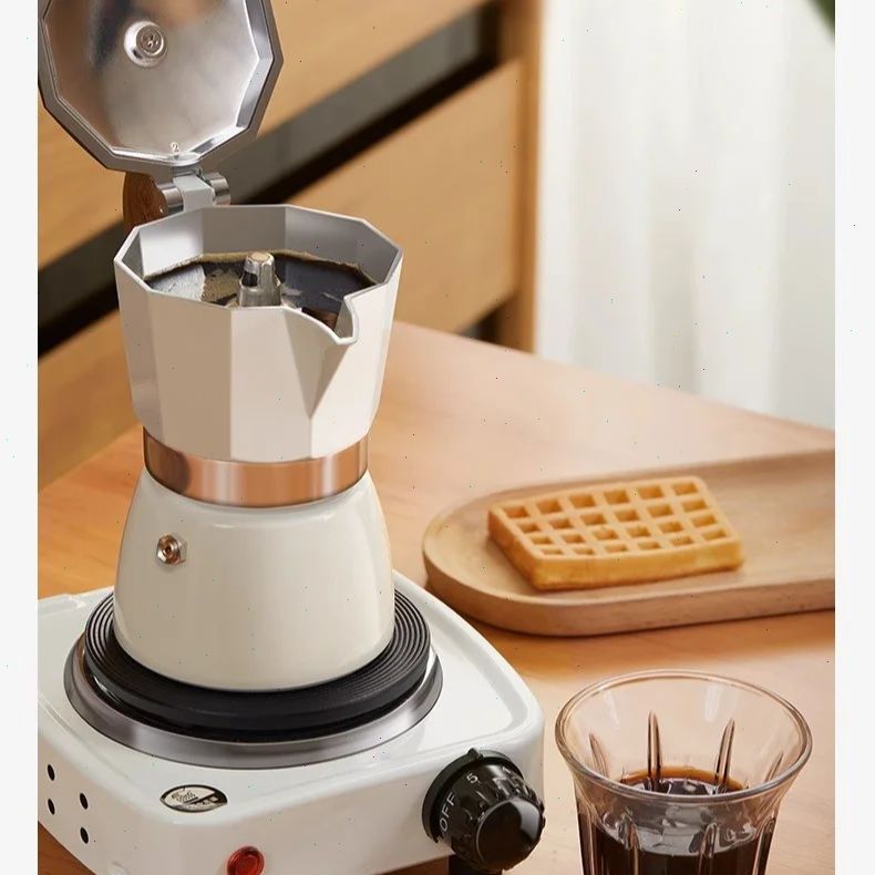 Round-bottomed Moka Pot Single - Coffee Equipment Set 리뷰 및 가격